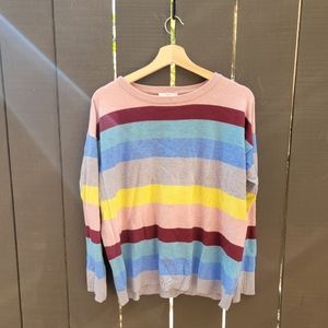 For the Republic super soft striped sweater
